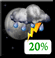 Tonight: A slight chance of rain and thunderstorms before 9pm, then a chance of showers and thunderstorms after 3am. Mostly cloudy, with a low around 74. South wind 9 to 13 mph. Chance of precipitation is 40%. New rainfall amounts of less than a tenth of an inch, except higher amounts possible in thunderstorms. Tonight: A slight chance of rain and thunderstorms before 9pm, then a chance of showers and thunderstorms after 3am. Mostly cloudy, with a low around 74. South wind 9 to 13 mph. Chance of precipitation is 40%. New rainfall amounts of less than a tenth of an inch, except higher amounts possible in thunderstorms.