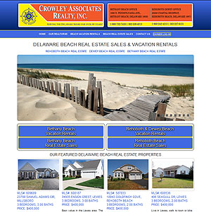 Crowley Associates Realty Inc. Delaware Beach Real Estate & Vacation Rentals