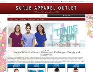 scrub apparel outlet
